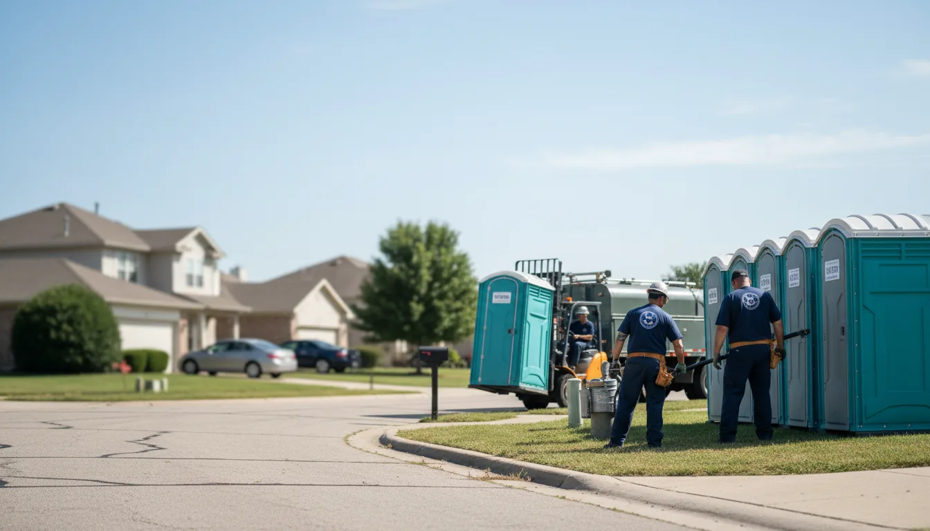 Porta Potty Rental in Salina, KS near me